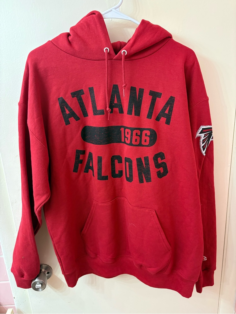 Champion Red Atlanta Falcons Pullover Hoodie